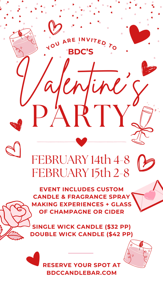 Valentine's Party Event 2/14 & 2/15